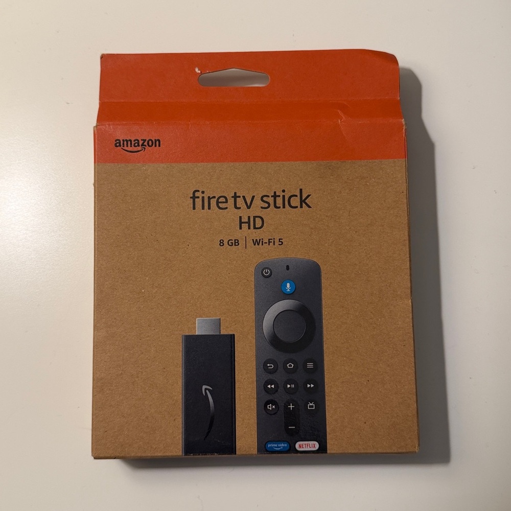 Amazon Fire TV Stick HD - Black and Orange